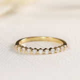Shared Prong Diamond Band
