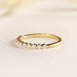 Shared Prong Diamond Band