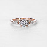 Fleur with Round Cut