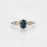 Moonlight with Oval Montana Sapphire