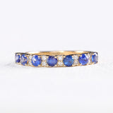 Blue Sapphire Band