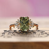 Julia with Moss Green Montana Sapphire