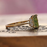 Julia with Moss Green Montana Sapphire
