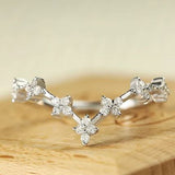 Floral Chevron Band
