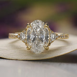 Scarlett with Oval Diamond