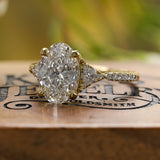 Scarlett with Oval Diamond