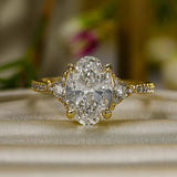Scarlett with Oval Diamond