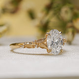 The Linden with Oval Diamond