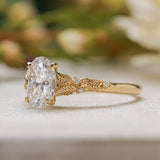 The Linden with Oval Diamond