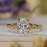 The Linden with Oval Diamond