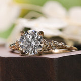 The Linden with Round Diamond