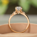 The Linden with Round Diamond