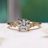 The Linden with Round Diamond