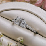 Toi et Moi Two Stone Ring