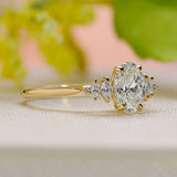Blair with Oval Diamond