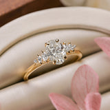 Blair with Oval Diamond