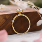 The Buttercup with Marquise Cut