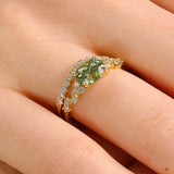 Horizon with Oval Montana Sapphire