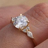 Fleur with Round Cut