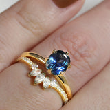 Triple Marquise Band