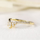 Triple Marquise Band