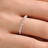 Shared Prong Marquise & Round Band