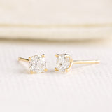 Natural Mined 1/2tcw Diamond Studs