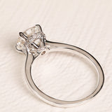 Mollie with Round Cut in White Gold