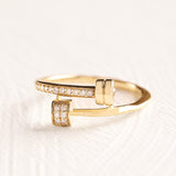 Double Nail Ring