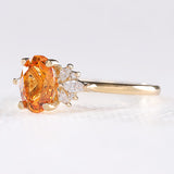 Julia with Mandarin Sapphire