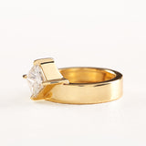 Sunset Ring with Princess Cut