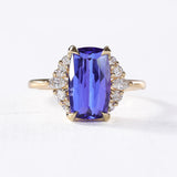 Hazel with Tanzanite Center
