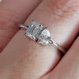 Toi et Moi Two Stone Ring