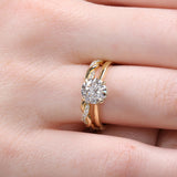 Twist Diamond Band