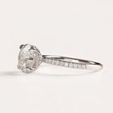 Cosmo with Round Cut in White Gold