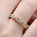 Triple Diamond Row Band