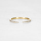 Half Band in Yellow Gold