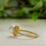 South Sea Pearl Beaded Ring