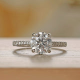 Antoinette with Round Diamond