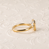 The Sloane with a Emerald Cut Diamond