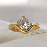 The Solo - with Cushion Cut
