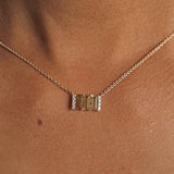 Ombre Citrine Necklace