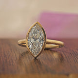 The Lilia with Marquise Cut