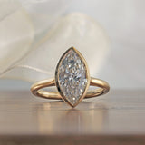 The Lilia with Marquise Cut