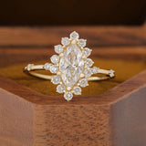 The Wren Marquise Diamond Ring