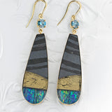 Steve Walters Mixed-Media Gemstone Earrings