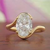 The Sidney with Oval Diamond