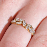 Mixed Fancy Cut Diamond Band