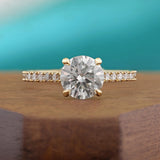 The Olivia with Round Diamond