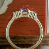 Ramona with Cushion Sapphire